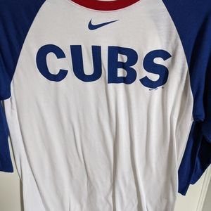 Nike Cubs 3/4 sleevs